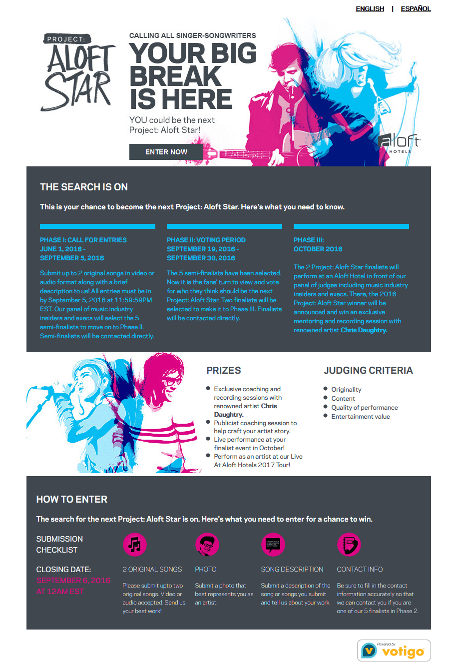 New UGC Contests From Aloft Hotels & California Walnuts Votigo Blog