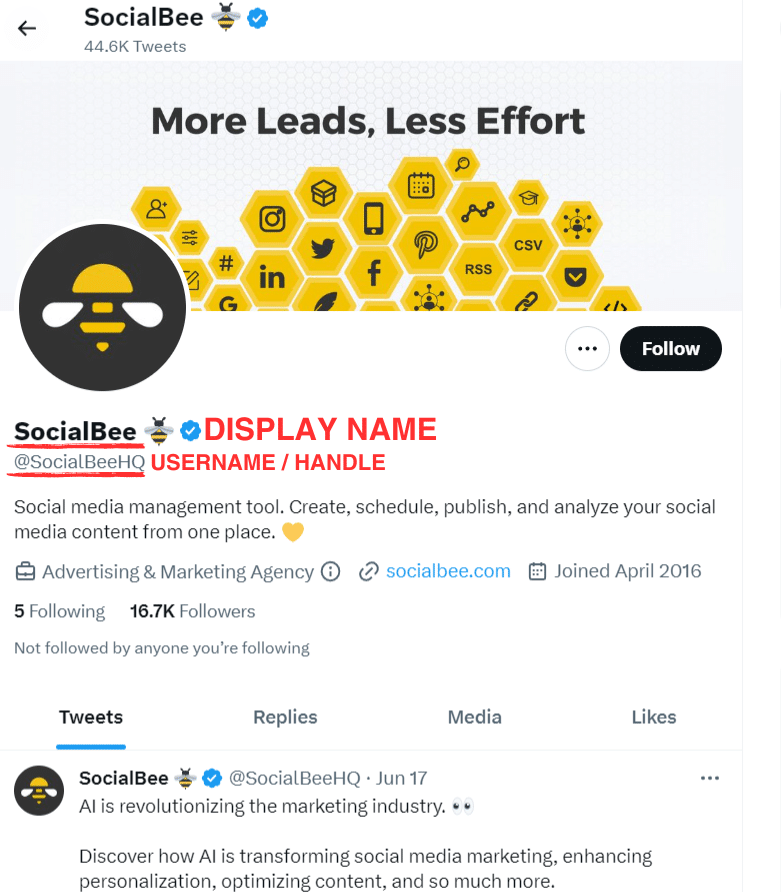 How to Change Your Twitter Handle in 2026 SocialBee(08)