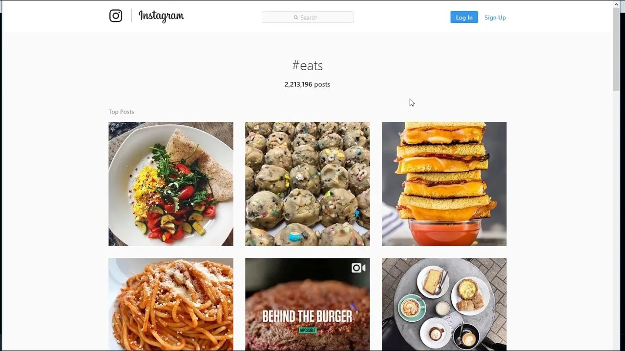 Instagram Food Hashtags