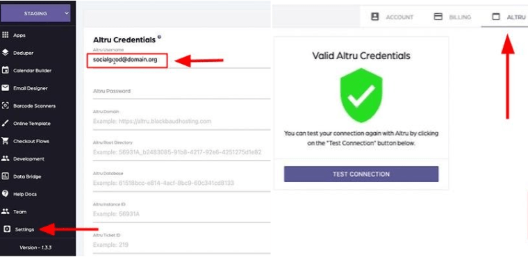 How to assign a role for membership cards in Altru