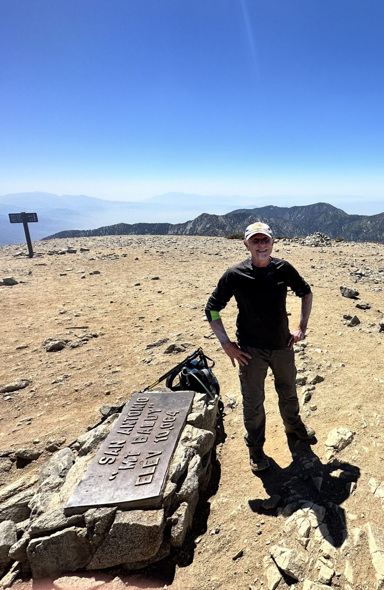 Mount Baldy loop via devil’s backbone and back down via ski hut and