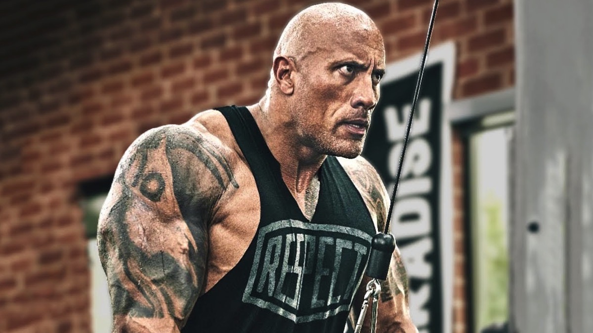 Dwayne Johnson Rips Down Electric Front Gate With Bare Hands