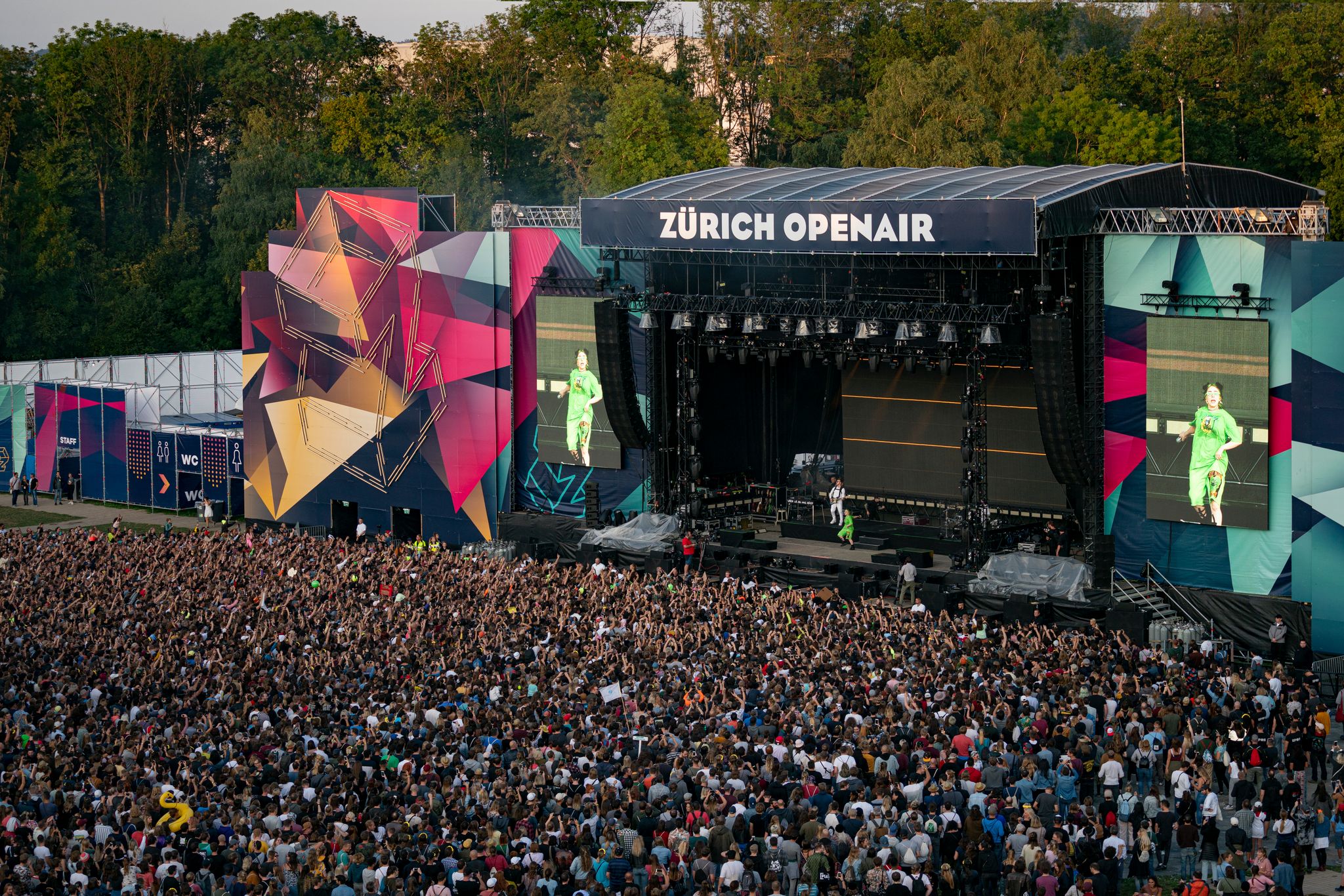 Le ZÜRICH OPENAIR, premier festival openair de Suisse à miser sur un