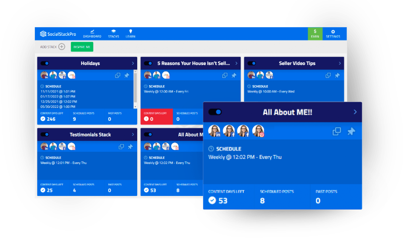 Home Social Stack Pro