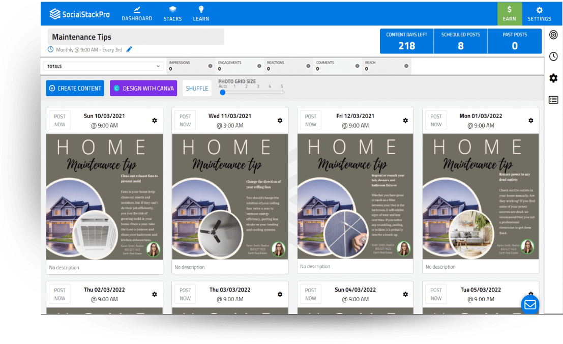 Home Social Stack Pro
