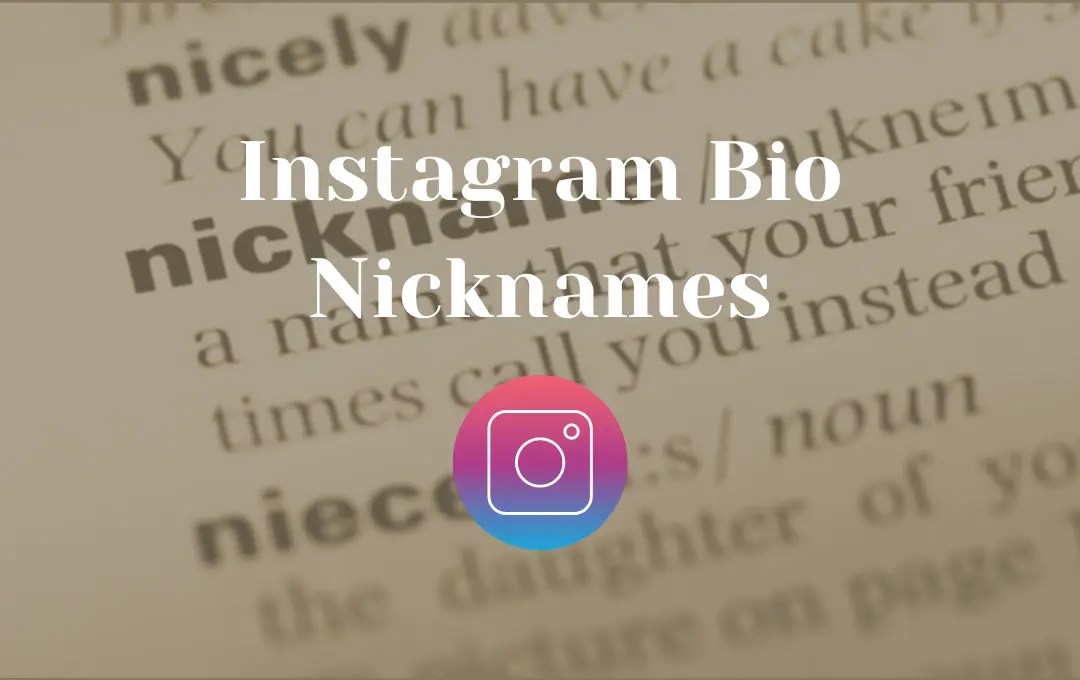 Best Instagram Bio Nickname Stylish & Attitude Names for Instagram(09)
