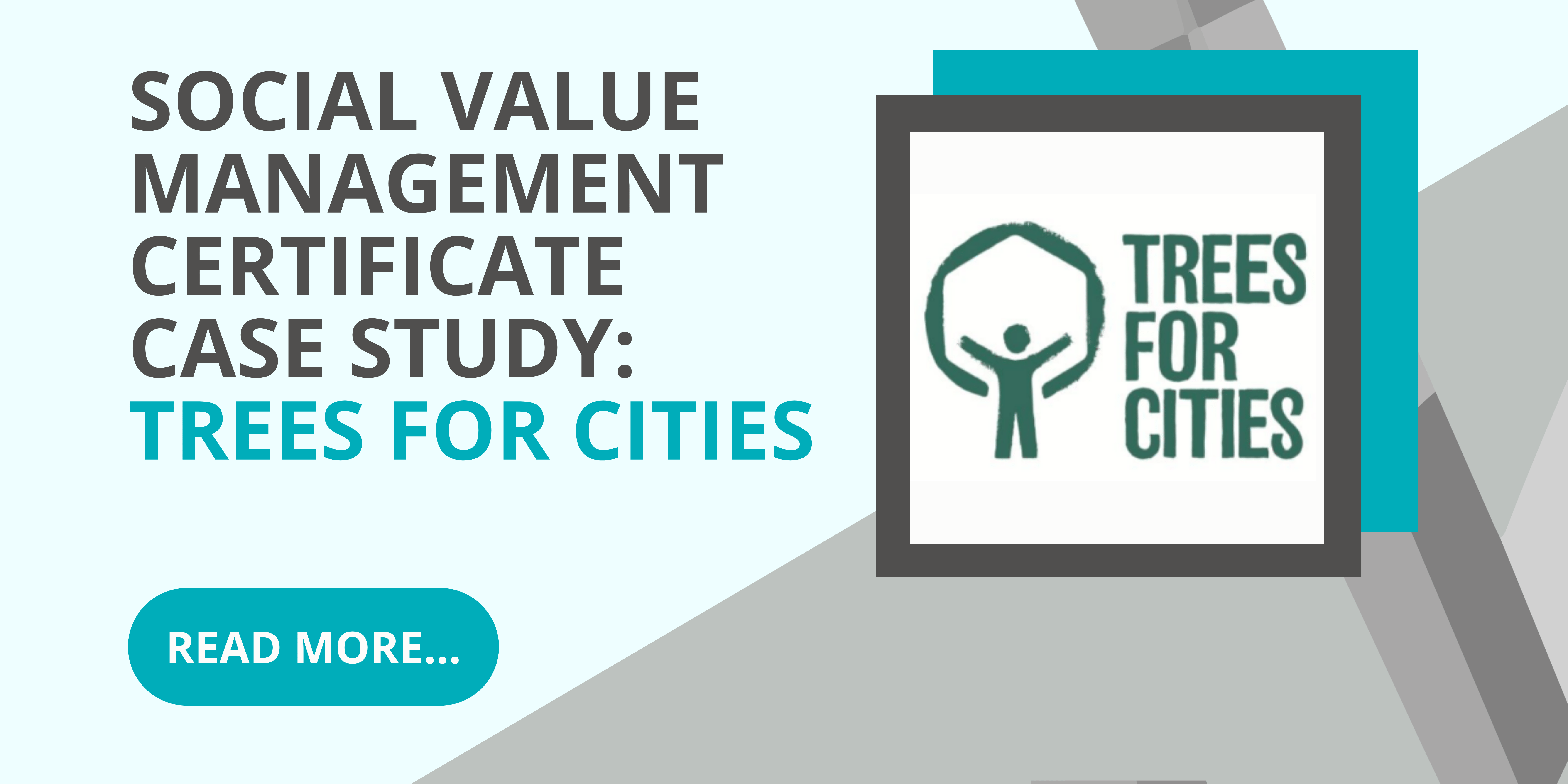 Social Value Management Certificate Case Study Trees for Cities