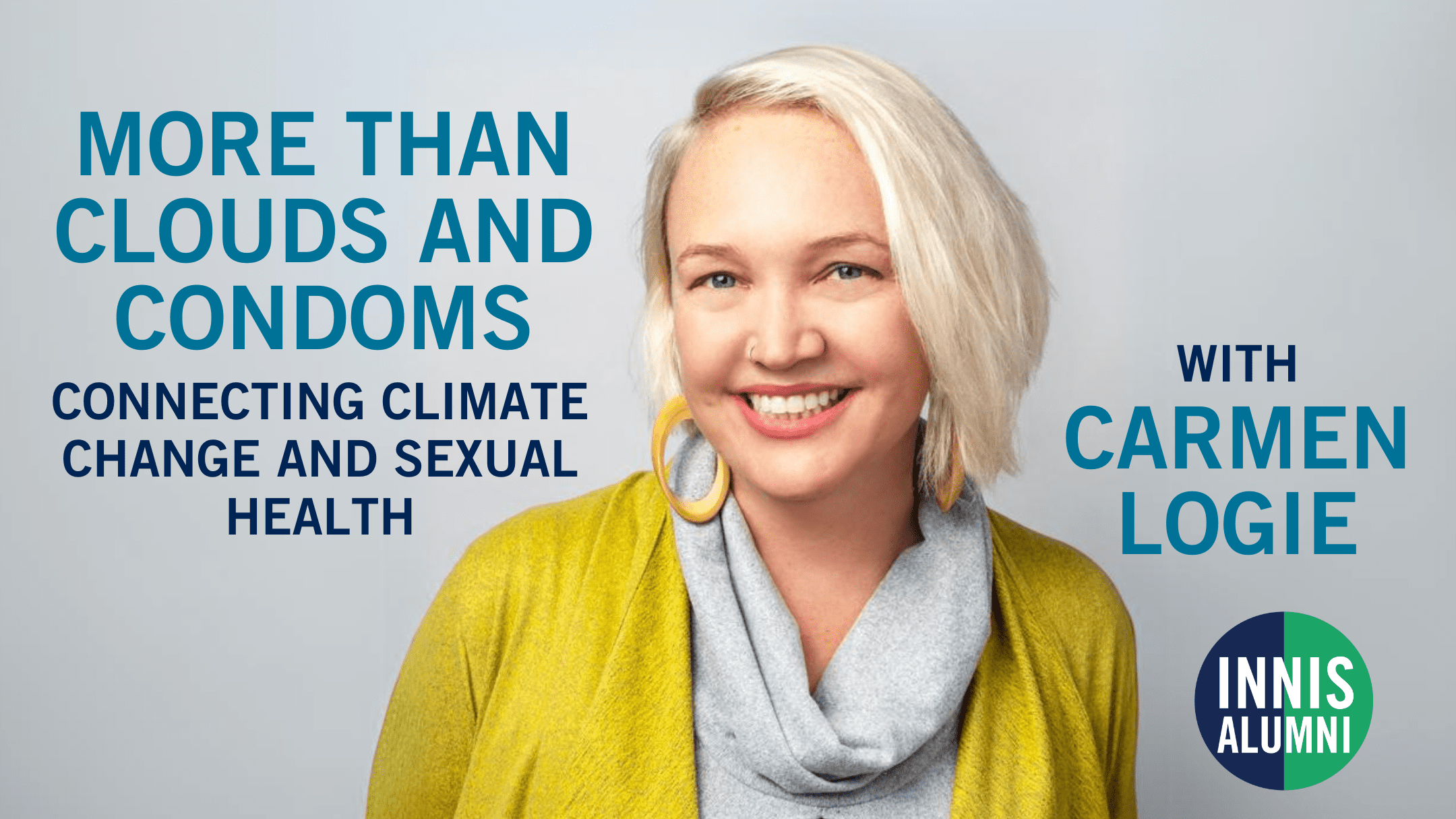 Now on YouTube Carmen Logie highlights the connection between climate