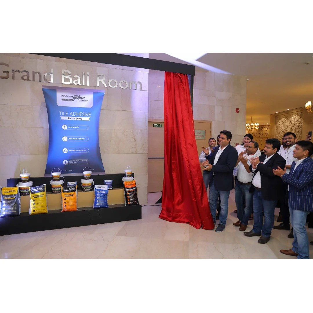 Hindware Tiles forays into Tile Adhesive Industry and unveils exciting
