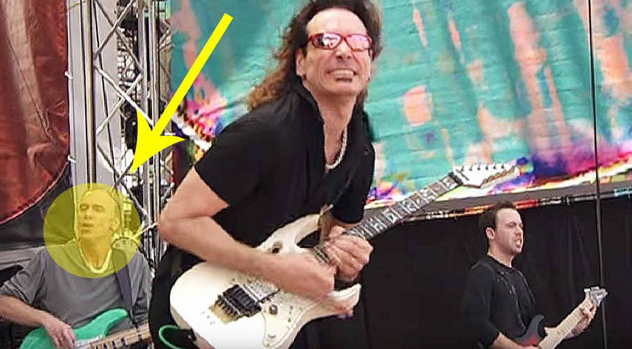 Steve Vai And His Band Perform Live, But Keep Your Eye On His Bass