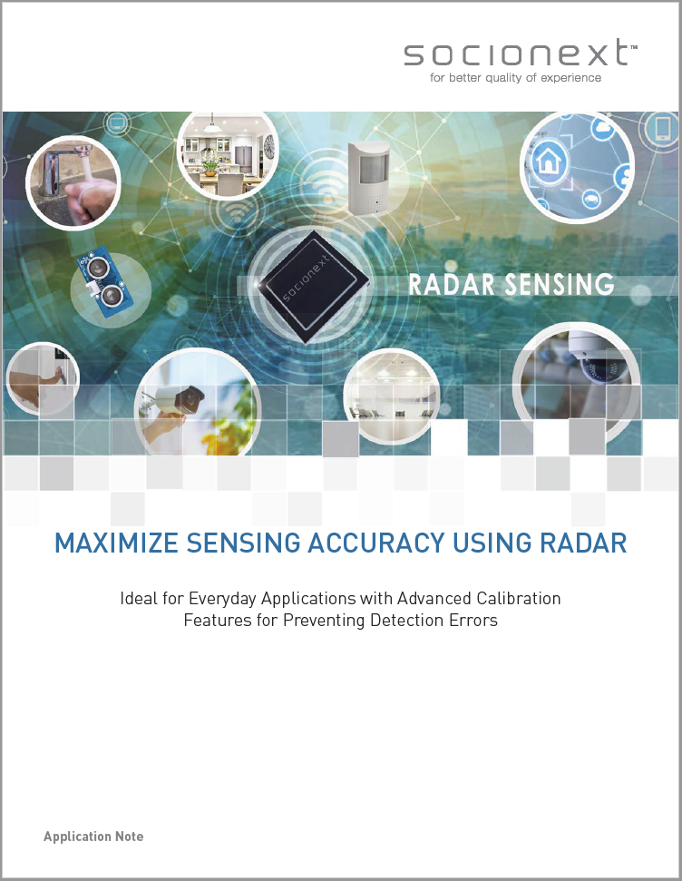 Socionext Application Note RADAR for Optimized Sensing Accuracy