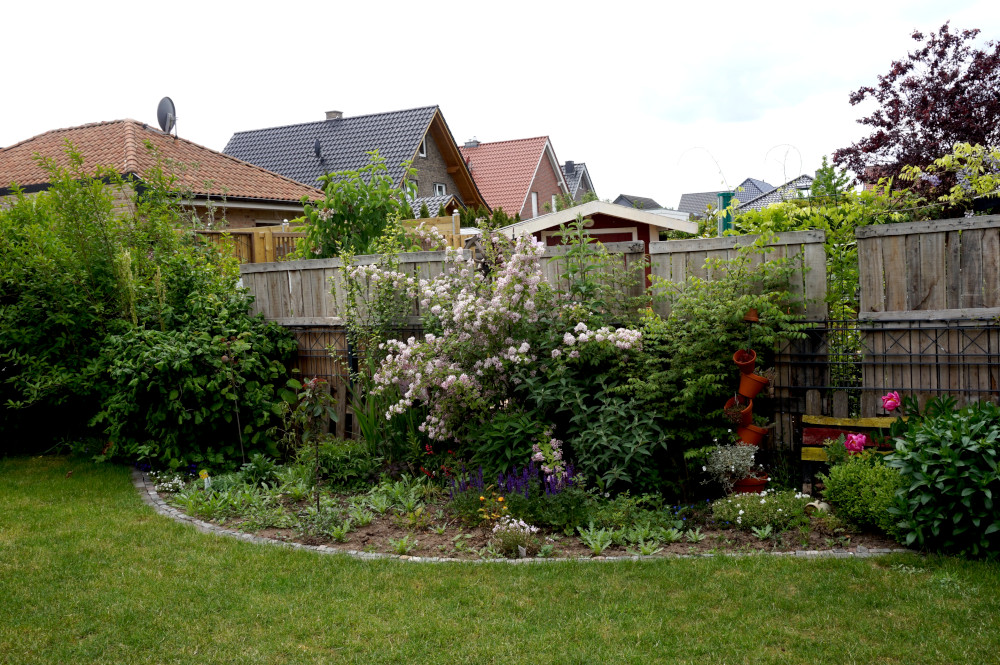 Gemüse und Obst aus dem eigenen Garten Sockenbergen
