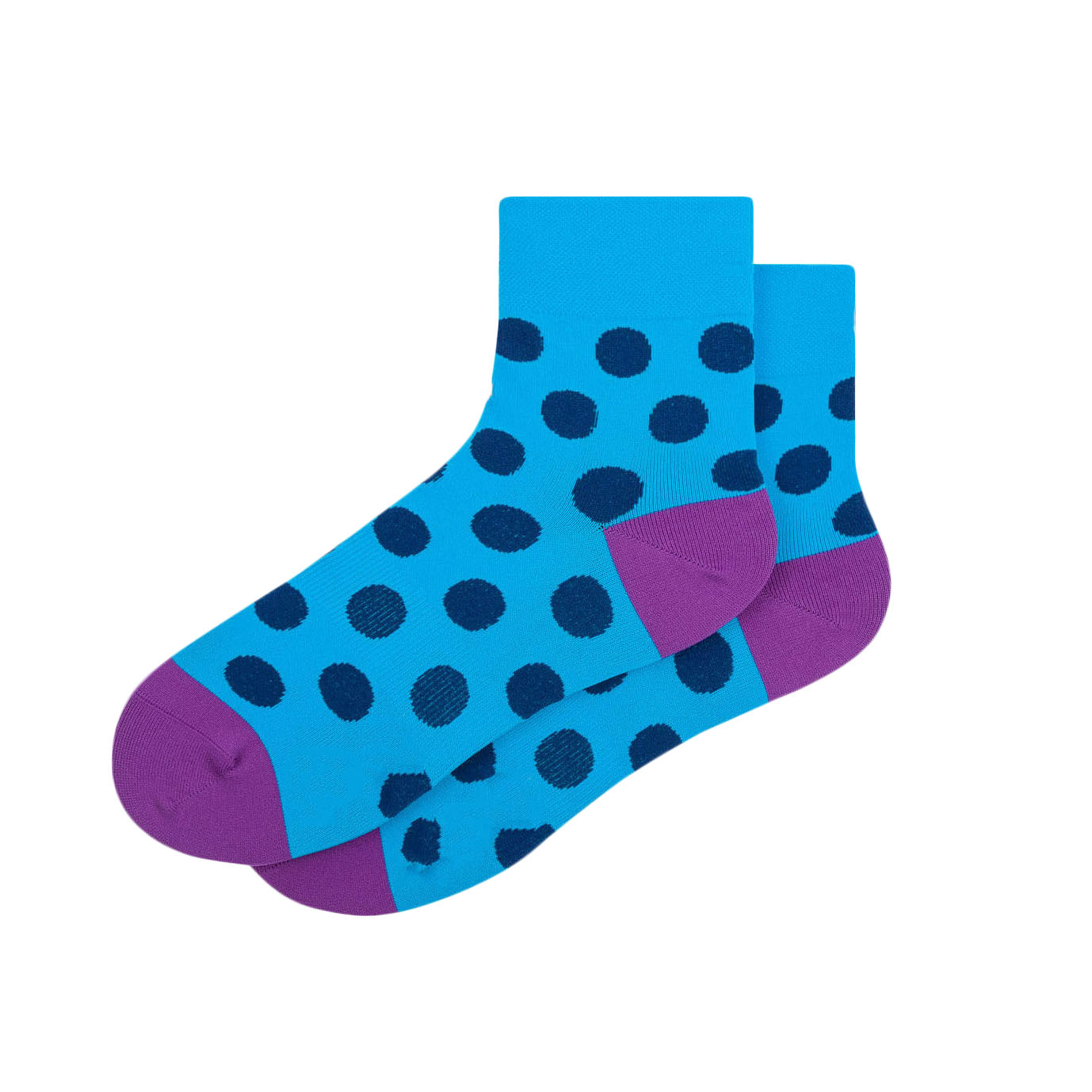 Men's Custom Cotton Classic Ankle Dots Socks Sock Ground