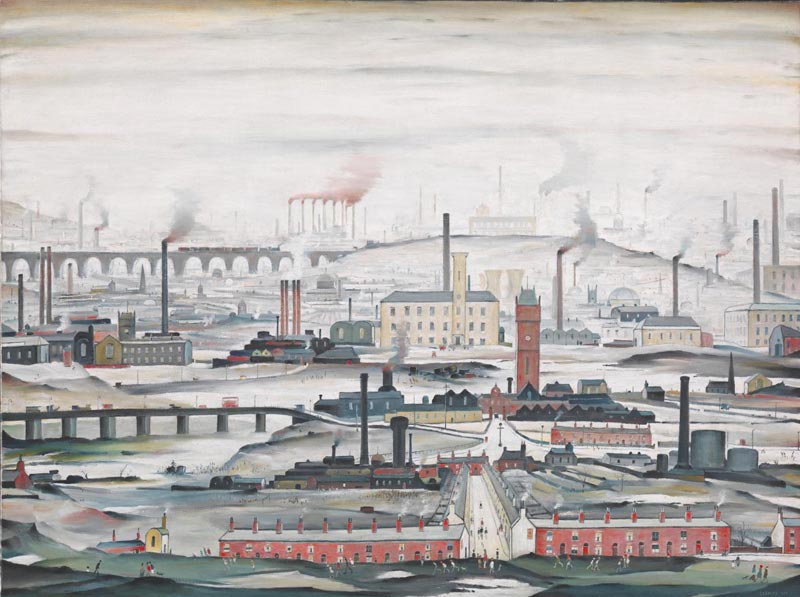 L. S. Lowry the Project of the Working Class Environment SOCKS