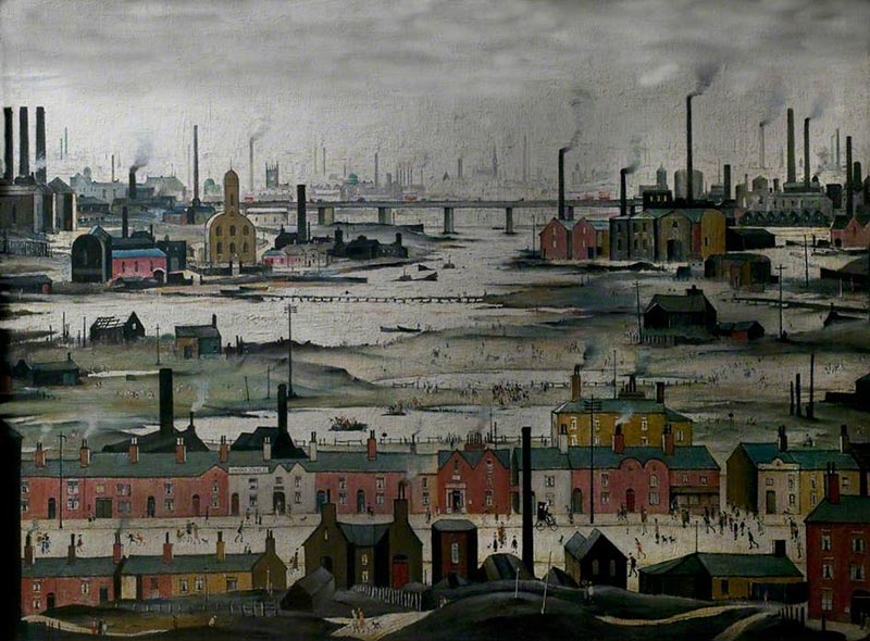 L. S. Lowry the Project of the Working Class Environment SOCKS