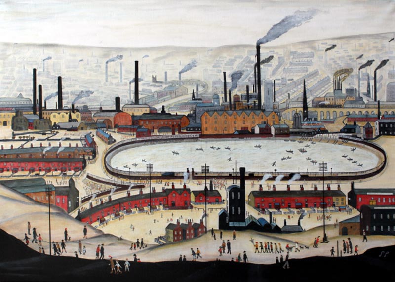 L. S. Lowry the Project of the Working Class Environment SOCKS