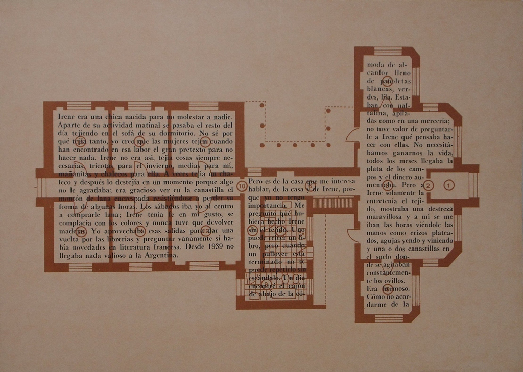 “House Taken Over”, by Julio Cortazar, (1944) illustrated by Juan