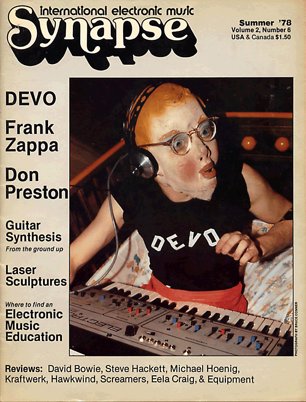 Synapse Magazine archiving the history of electronic music SOCKS