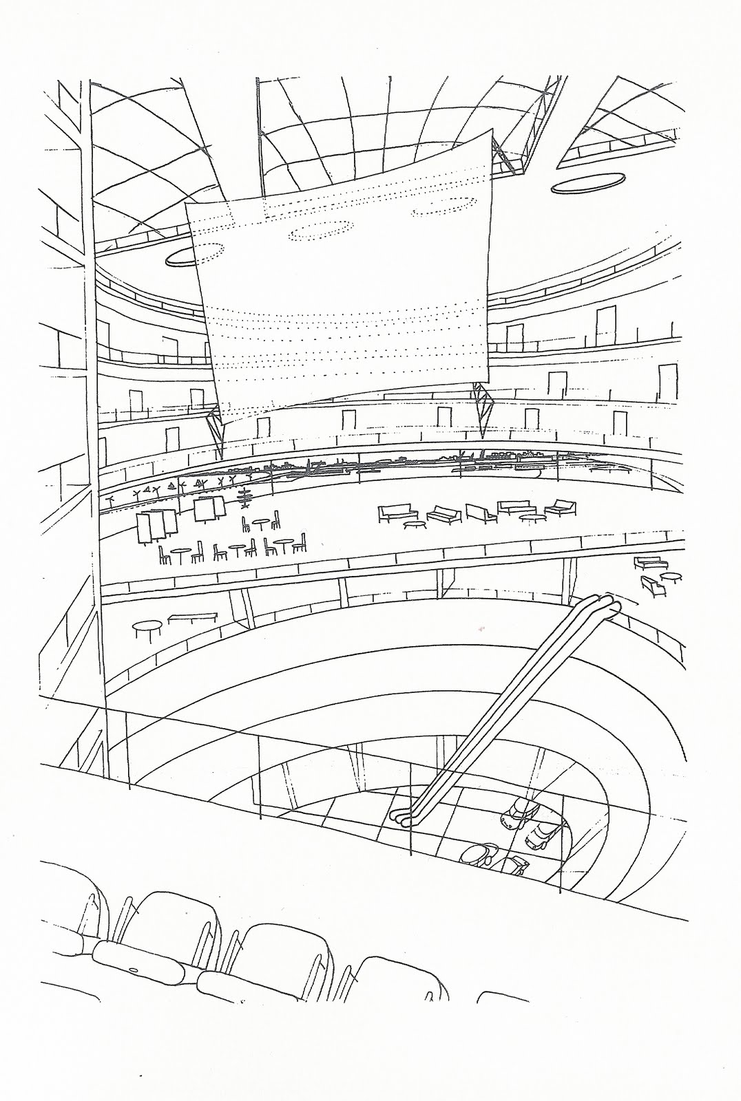 Oma/Rem Koolhaas early sketches SOCKS