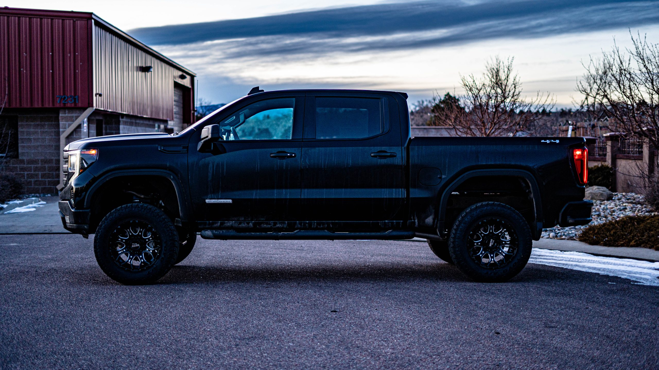 Lift Kit on 2023 GMC Sierra 1500 Soco Customs & Complete Auto Repair