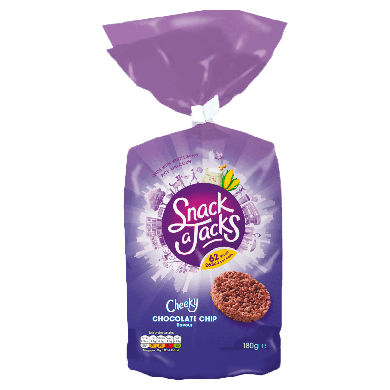 Snack a Jacks Chocolate Chip Jumbo 180gr
