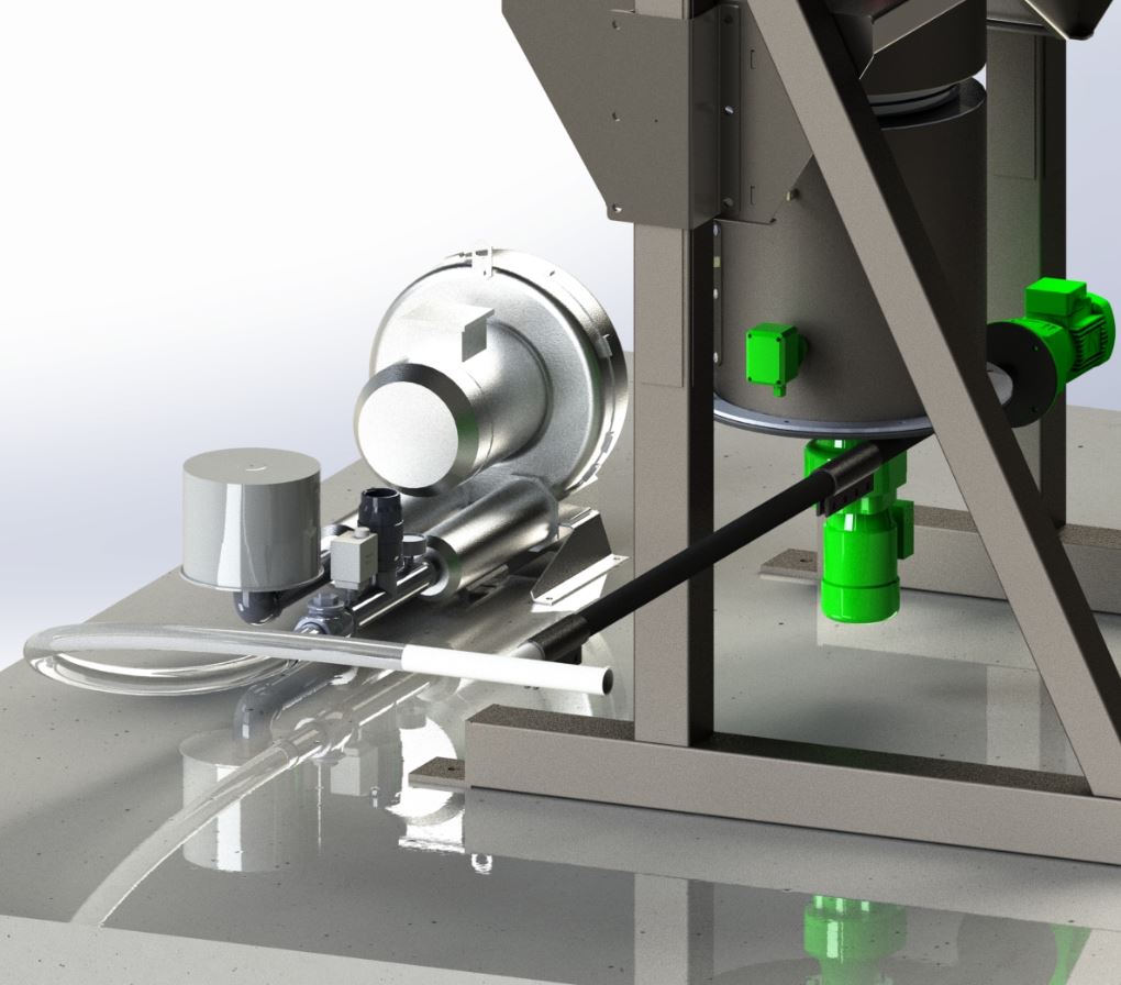 Pneumatic Conveying System Powder Transfer Sodimate Inc