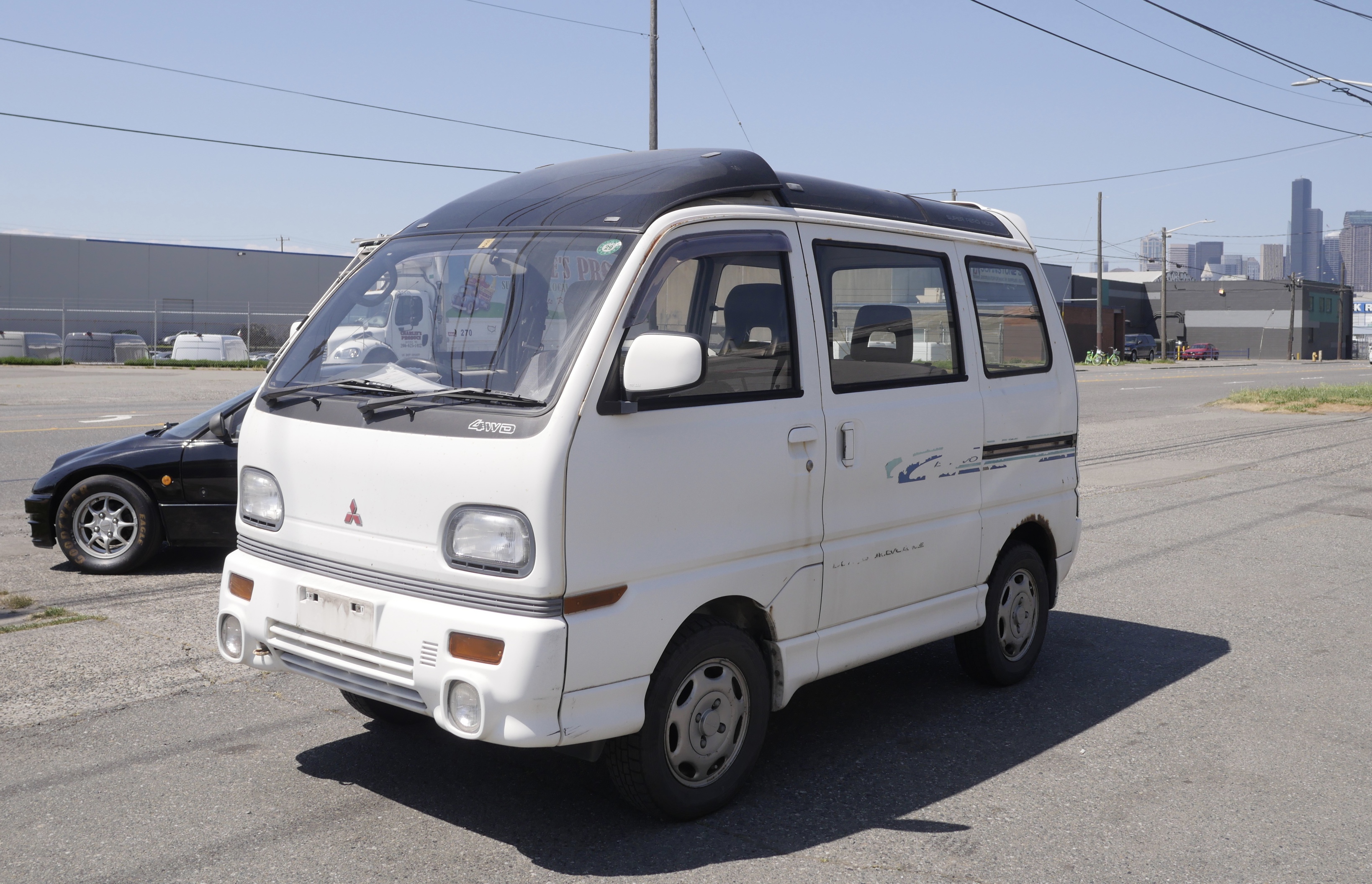 1991 Mitsubishi Bravo 4WD kei van AdamsGarage SODOMOTO