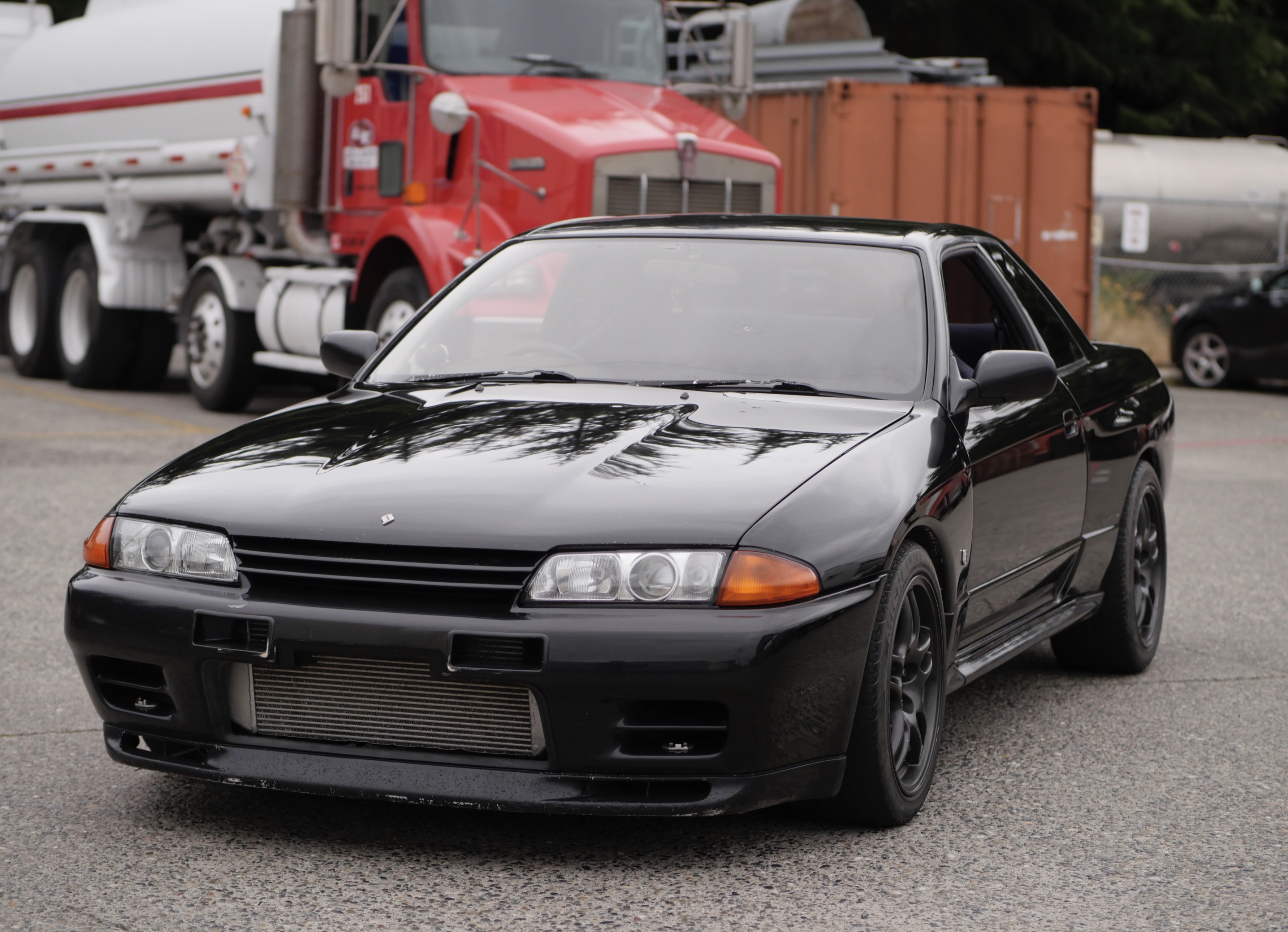 1989 Nissan Skyline GTR black consignment AdamsGarage SODOMOTO