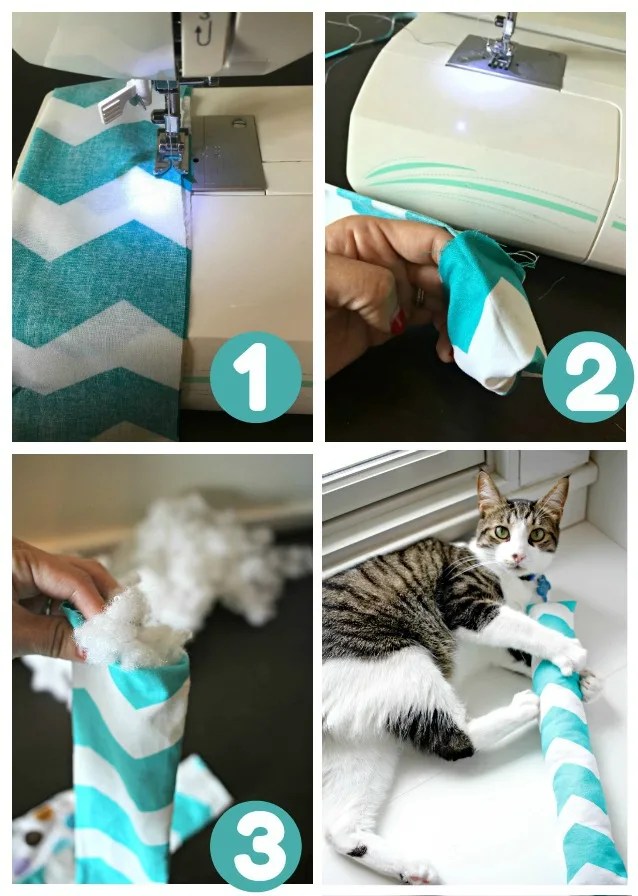 Cat Kicker Toy DIY Make Your Own Cat Kick Stick