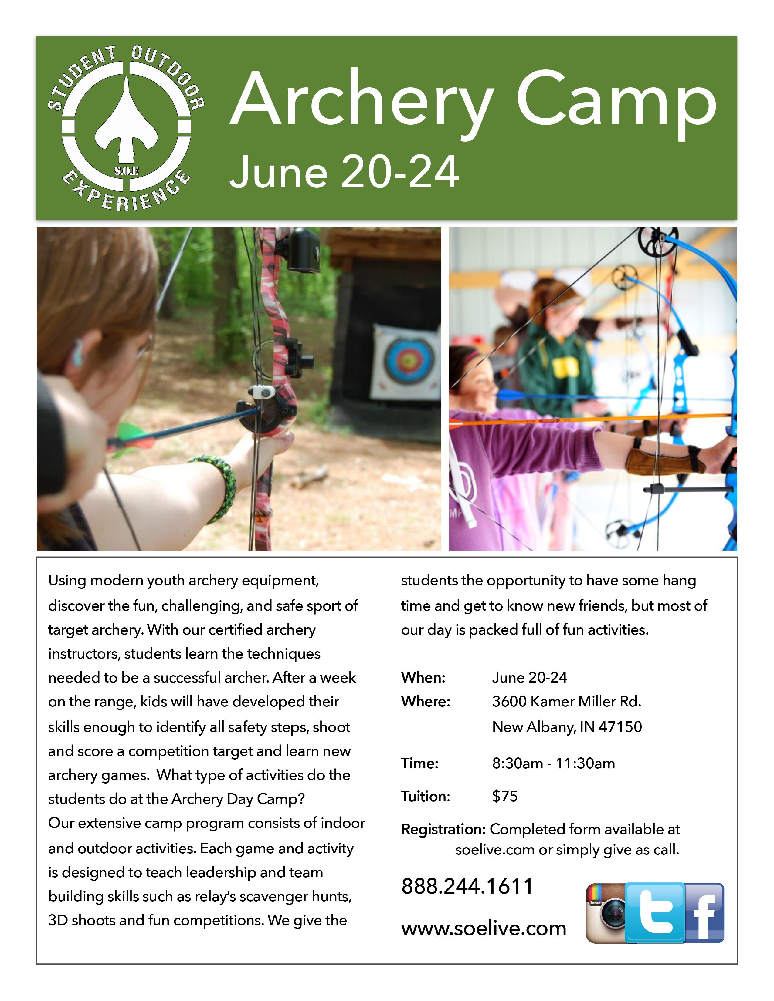 Camps Student Outdoor Experience