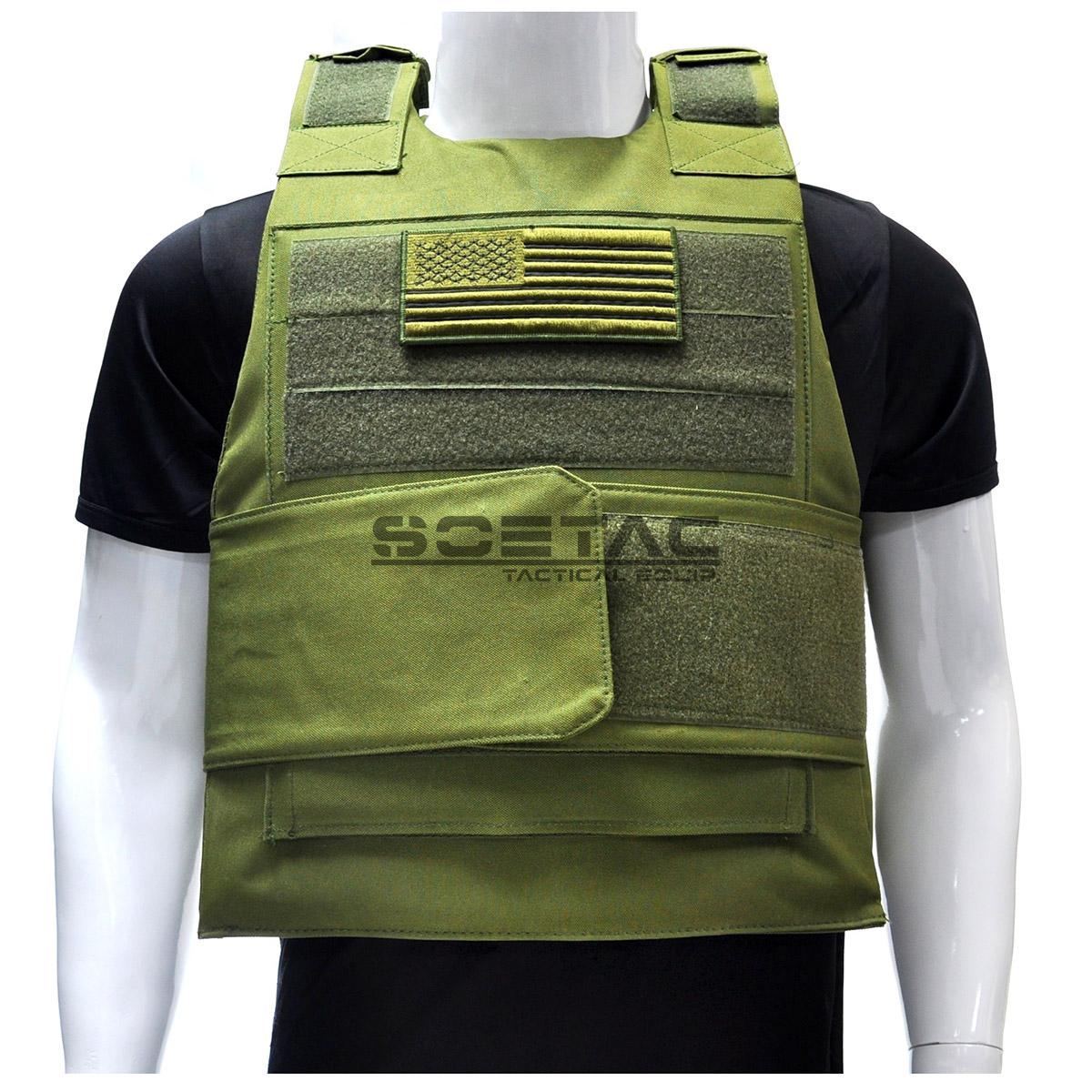 V006 Black Hawk Down Body Armor Plate Carrier Vest SOETAC GEAR