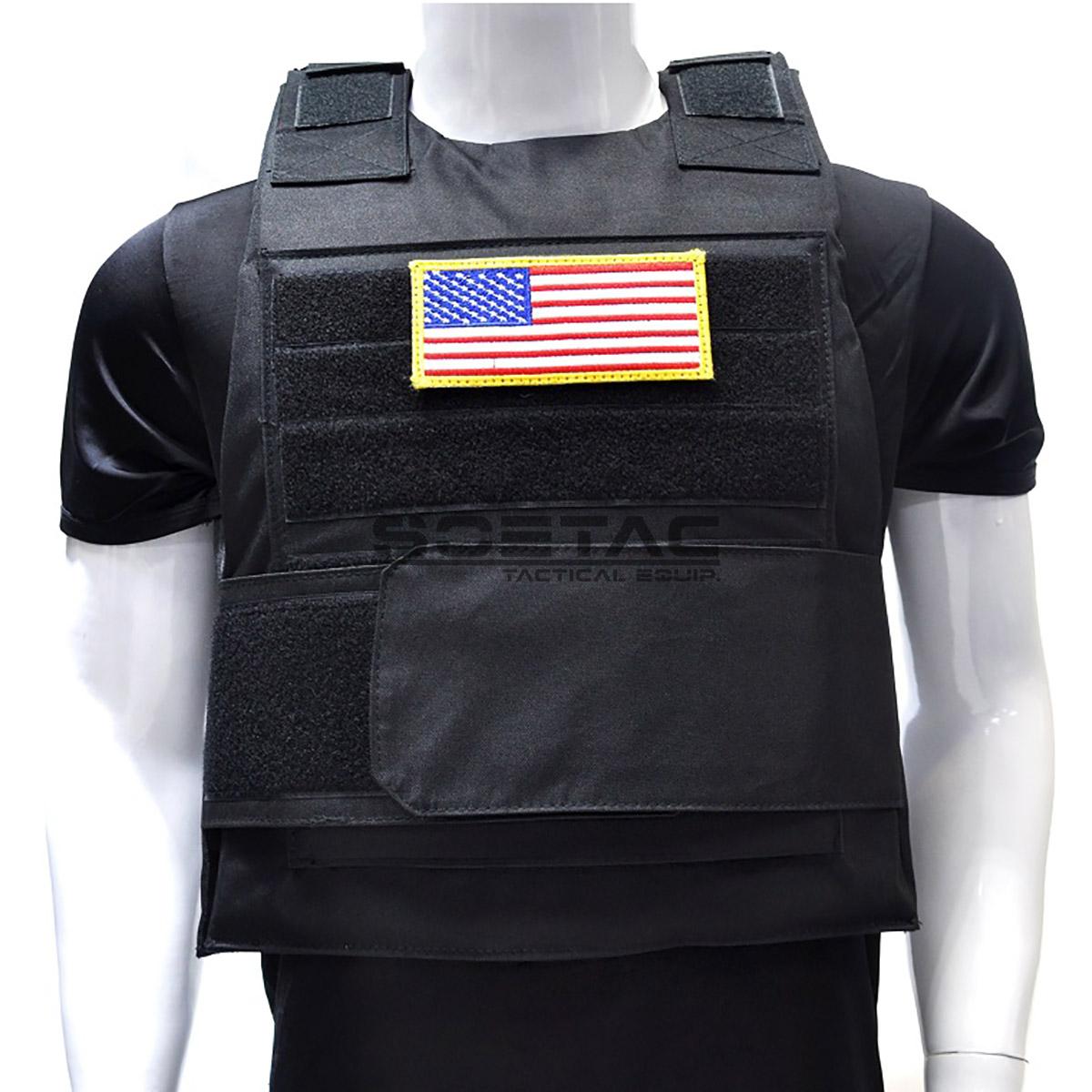 V006 Black Hawk Down Body Armor Plate Carrier Vest SOETAC GEAR