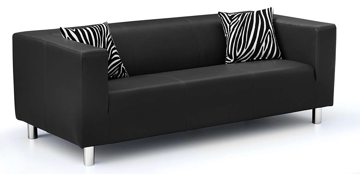 Sofá de cuero de gamuza o nobuk Cuero de anilina y semianilina