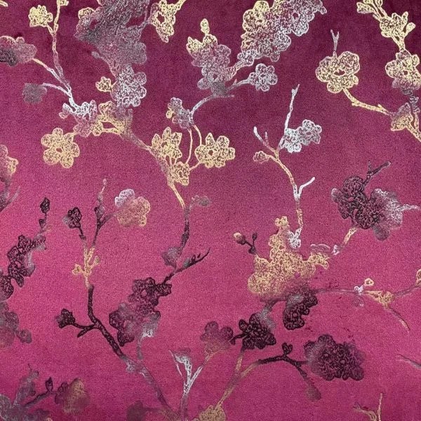 Superior foil stamping sofa velvet fabrics Sofa fabric manufacturer