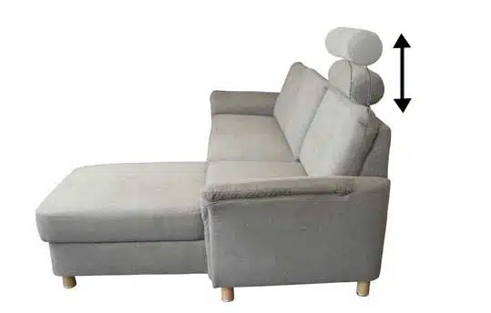 Die kleine Eckcouch mit hoher Lehne Sofadepot