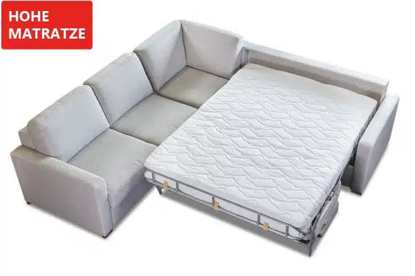 Dauerschlafsofa mit Matratze. Sofadepot