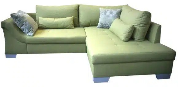 Ecksofa mit Schlaffunktion und Bettkasten, günstig im Sofadepot.