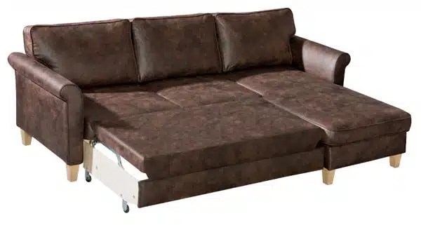 Ecksofa mit Schlaffunktion im Landhausstil Sofadepot