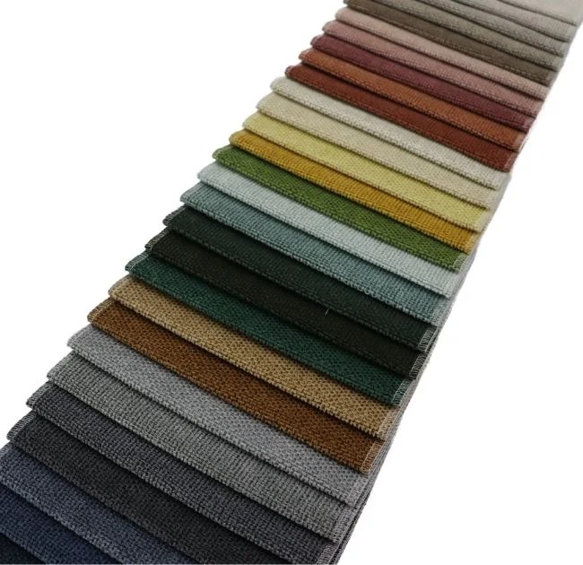 Fashionable woven velvet fabric for sofa upholstery hot sale design