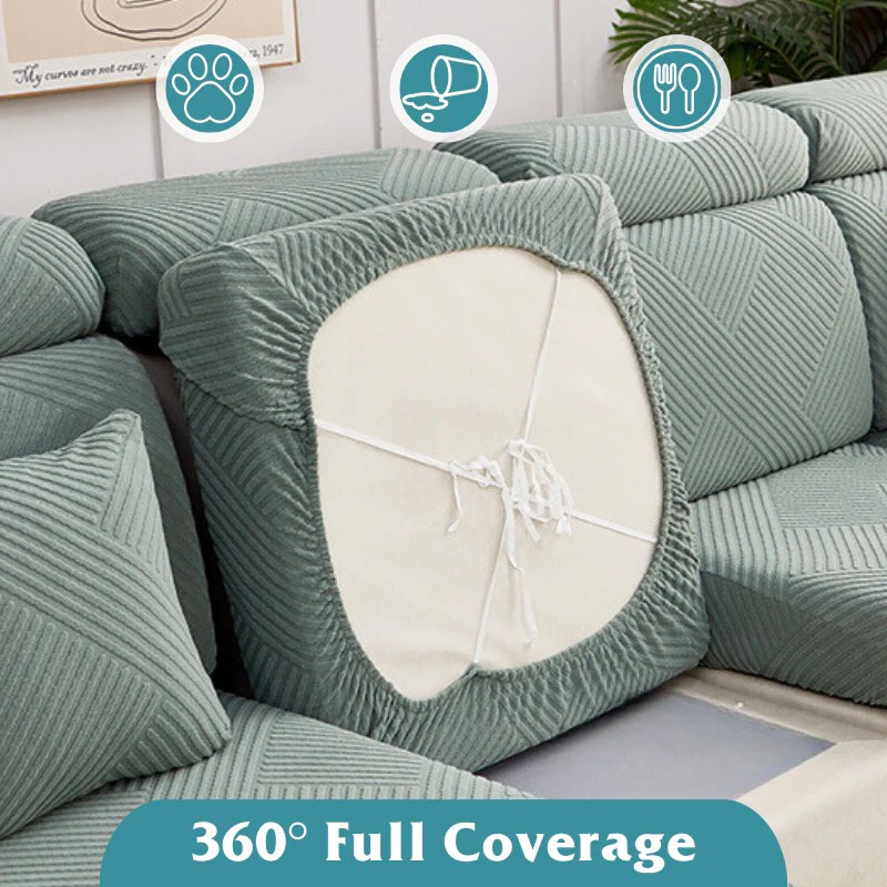 Sectional Sofa Cover Zig Zag SofaGuards