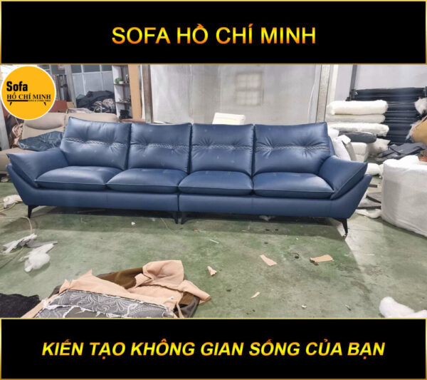Sofa băng da tay vát Mẫu ghế sofa đang được nhiều người chọn nhất