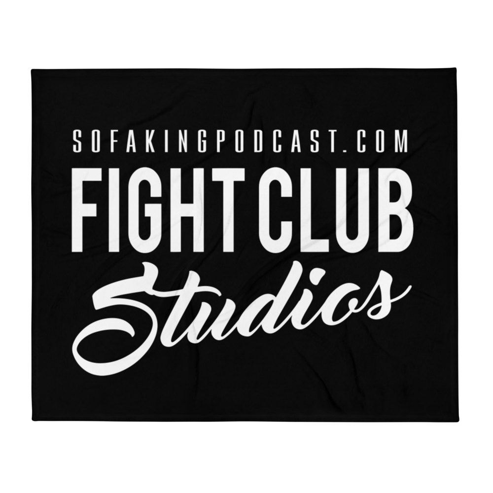 Fight Club Studios Throw Blanket Sofa King Podcast