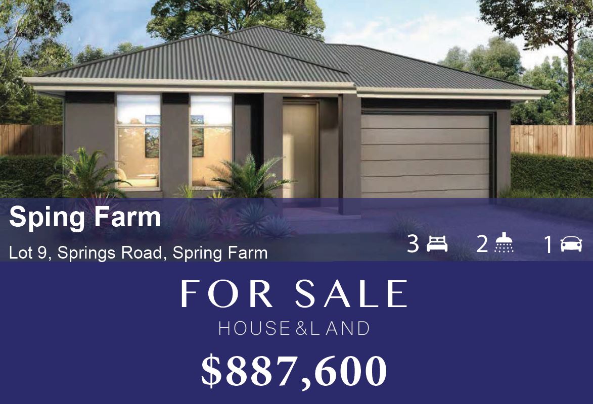 Spring farm house and land package sale 澳洲搜房