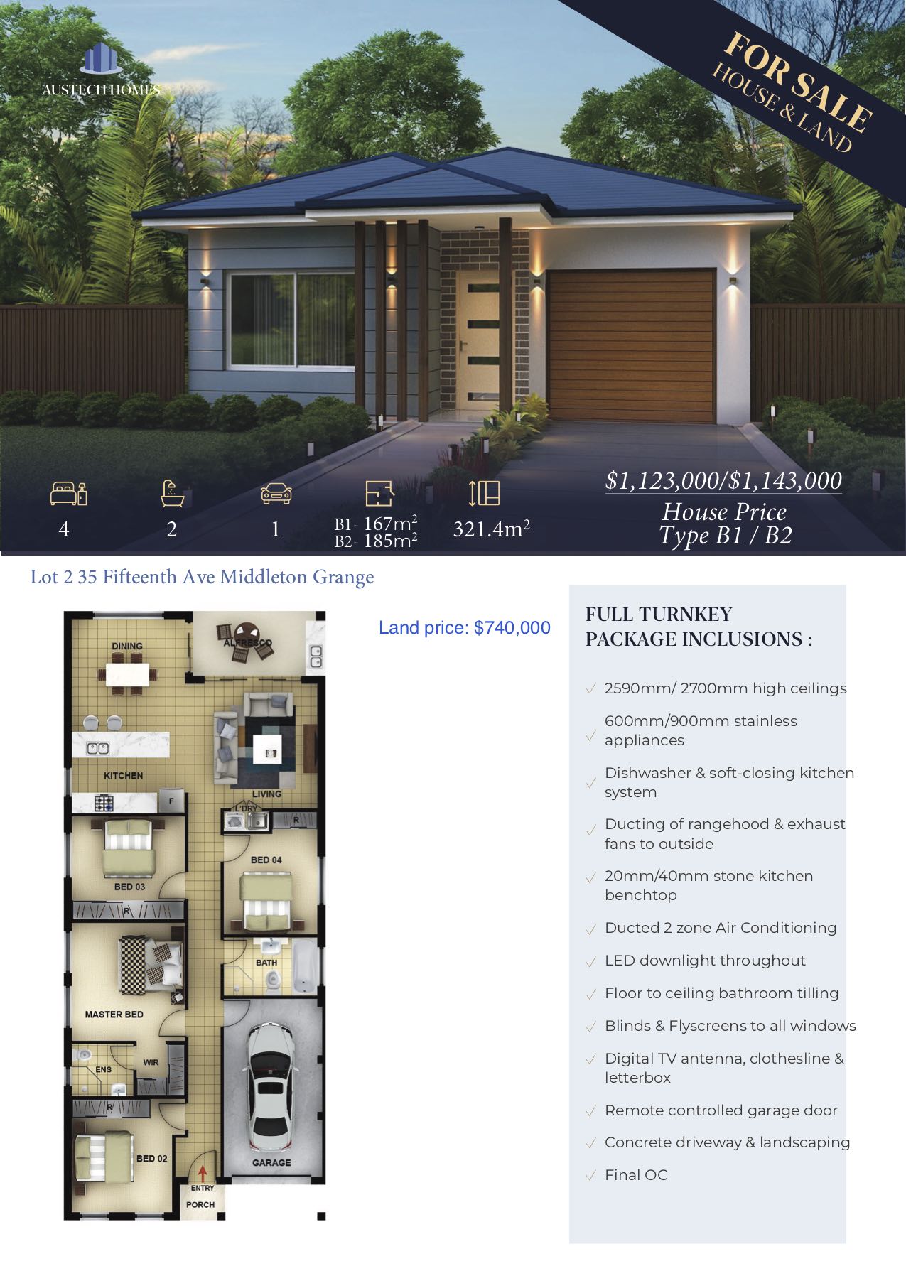 House and land package for sale in Middleton Grange NSW