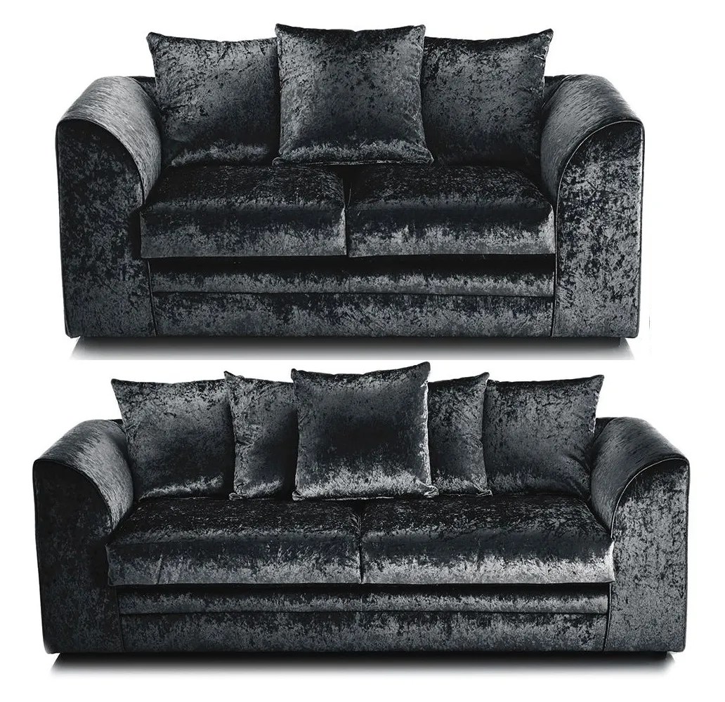 Crushed Velvet Sofas 3+2 sofapointukltd