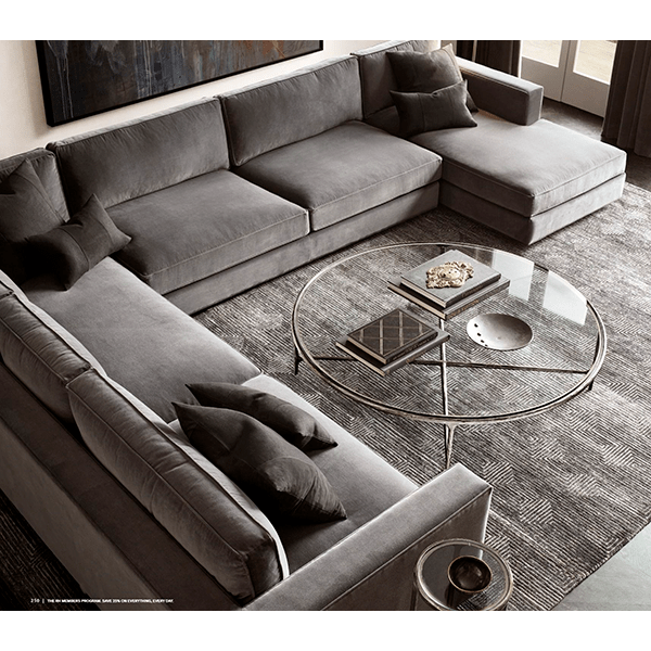 Modular Seccional en U Sofaroller