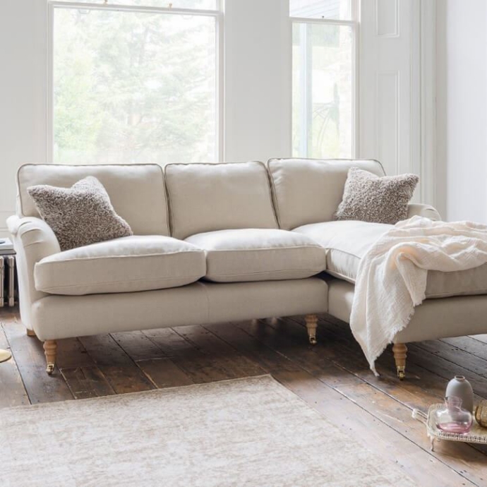 Corner Sofa Bed With Chaise Lounge Baci Living Room