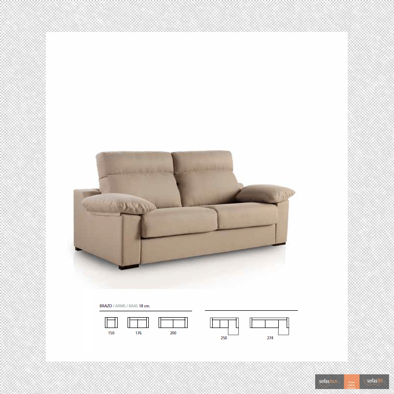 Chaise longue Cama Oxford