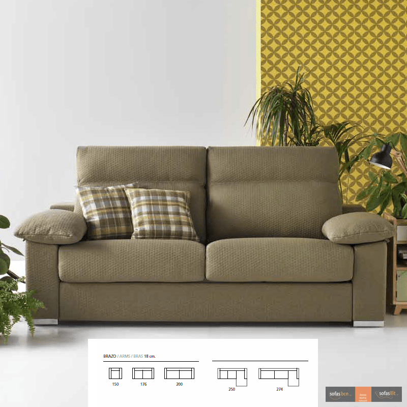 Chaise longue Cama Oxford