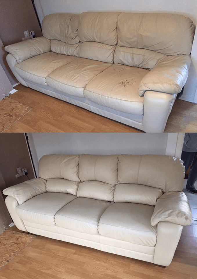 Cover Scratches Cream Leather Sofa Latest Sofa Pictures